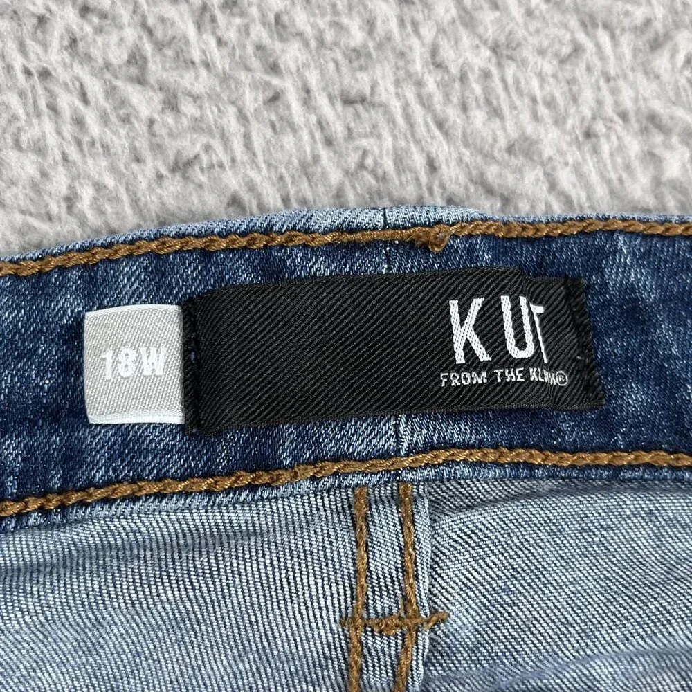 Kut from the Kloth Catherine Boyfriend Jeans Sz 18 - Picture 6 of 6